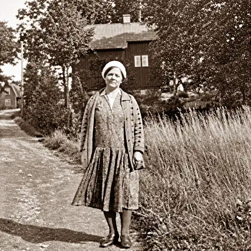 Porträtt av Hanna Maria Benjaminsdotter
