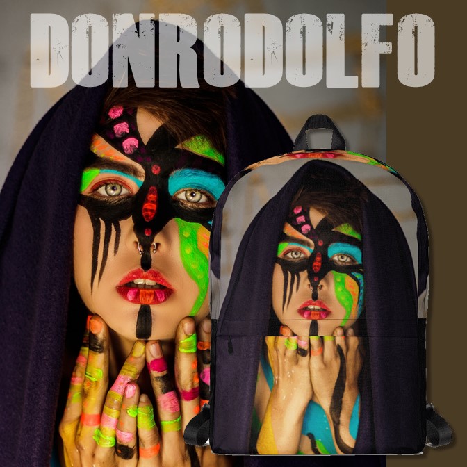 donrodolfo ryggsäck med personligt motiv 6