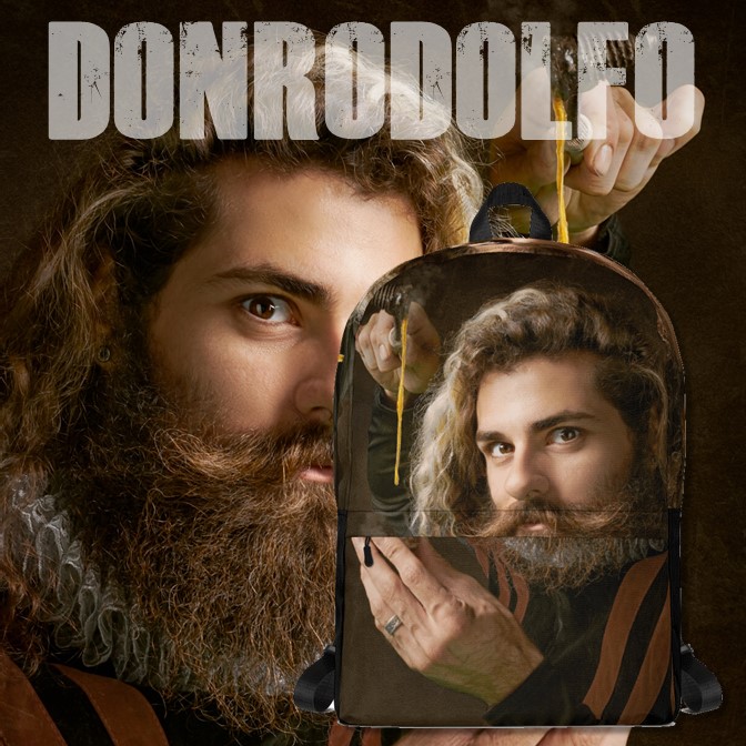 donrodolfo ryggsäck med personligt motiv 7